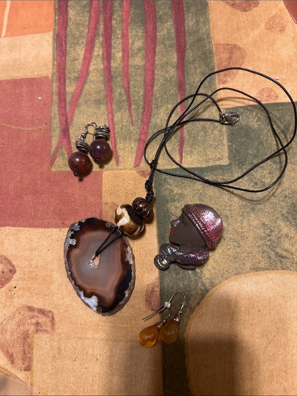 Vintage AfroBoho Jewelry Set